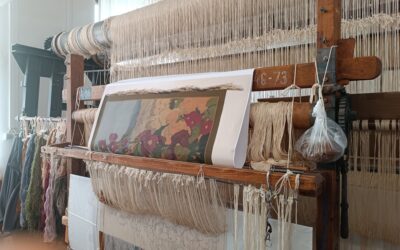 Exkurze do více než stoleté gobelínky ve Valašském Meziříčí